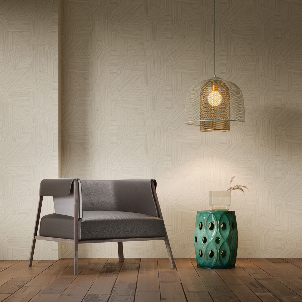 Обои Loymina Terra Marquetry TER1 002/2 10,05×1 фото в интерьере